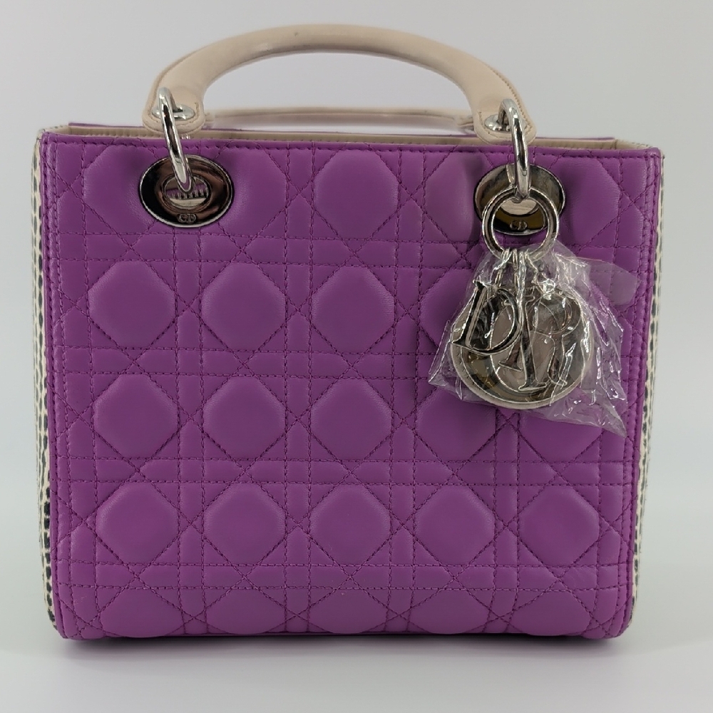 Cannage Phyton Enbelishe Lady Dior Bag